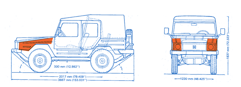 Illustration for article titled Your Inspirational Trunk of the Day: Volkswagen Iltis